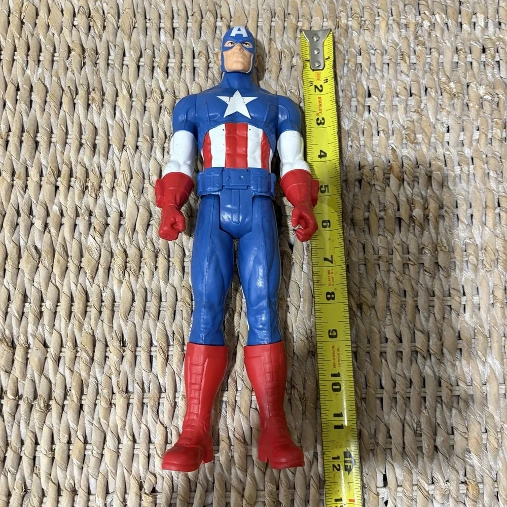 Captain America 12 Inch‎ Action Figure Marvel Avengers Titan 2013 Hasbro